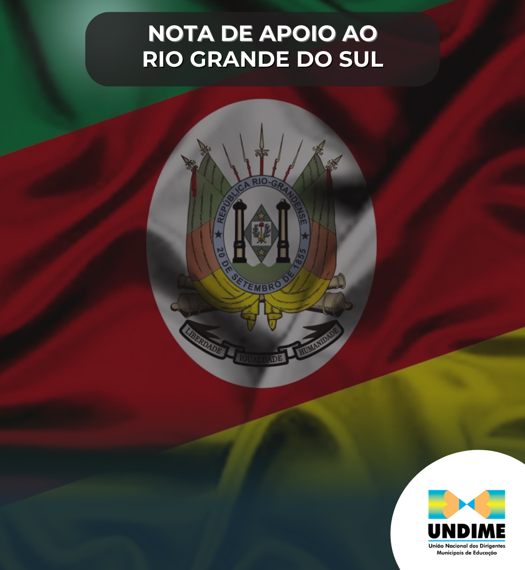 Nota de apoio ao Rio Grande do Sul